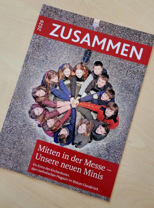 Messdiener Spelle auf der Titelseite