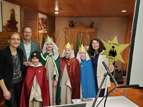 Sternsinger Schapen beim Neujahrsempfang