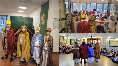 Sternsinger Spelle in der Kita St. Johannes und im St. Johannesstift