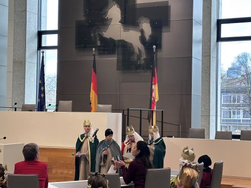 Vorstellung im Landtag