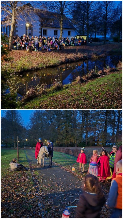 Sankt Martinsumzug in Venhaus