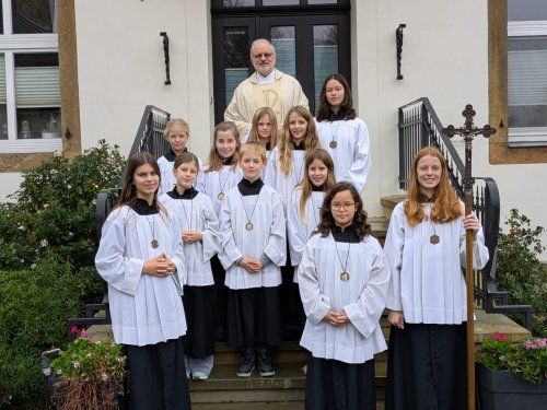 Messdieneraufnahme in Venhaus