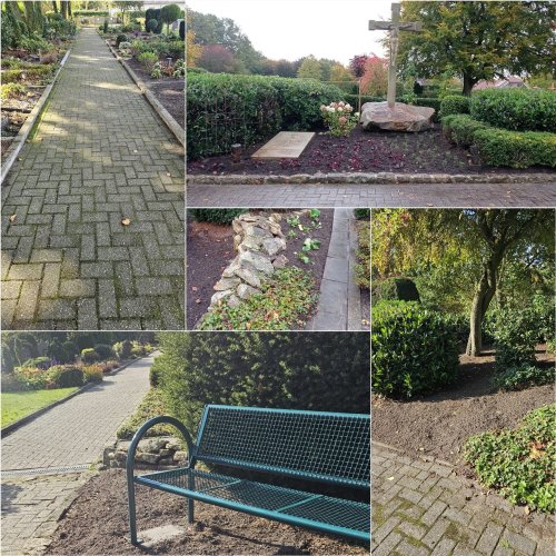 Einsatz der Friedhofsgärtner Lünne