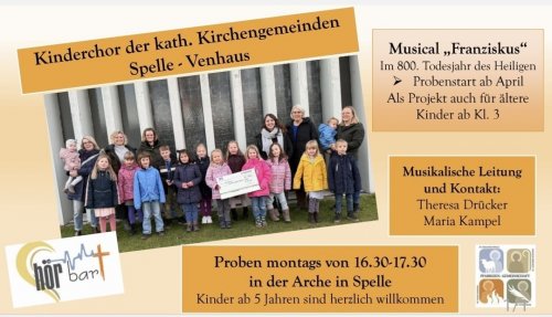 Kinderchor Spelle und Venhaus