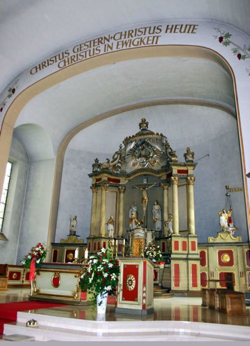 Der Hochaltar der St. Ludgerus Kirche Schapen